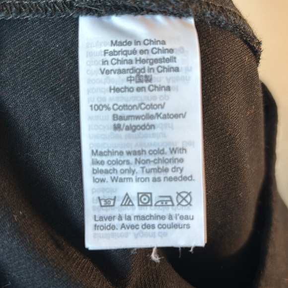 J. Crew black pencil skirt 💯 cotton in size 14. - Picture 6 of 6